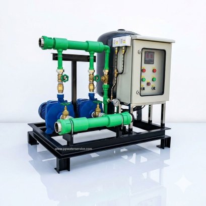 Boosterปั๊มน้ำ EBARA รุ่นCMA 2.00T 2.0HP 380V tank100L PPR