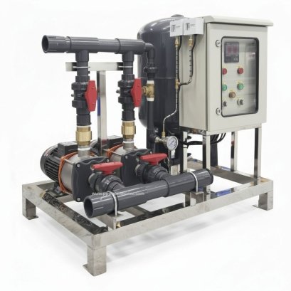 Booster Pump LEO EMH8-3/3 1.75HP380V tank100l