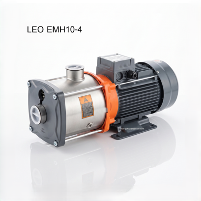ปั๊มน้ำสแตนเลสหลายใบพัด แนวนอน LEO EMH10-4 3.0kw 380V