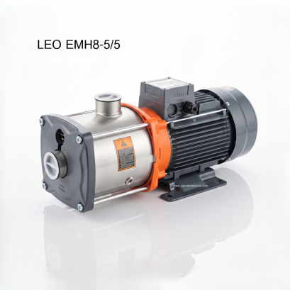 ปั๊มน้ำสแตนเลสหลายใบพัด แนวนอน LEO EMH8-5/5 2.2kw 380V