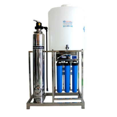 เครื่องกรองน้ำRO1200 ลิตร/วัน300GPD ถังน้ำ200ลิตรเฟรมสแตนเลส