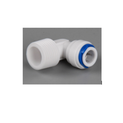 ข้องอ ฟิตติ้ง Fitting ขนาดเกลียว 3/8&quot;ออกสวมล็อก 3/8&quot;