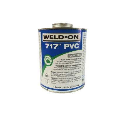 กาวทาท่อ UPVC WELD-ON 717 สีเทา ขนาด 946 ml.