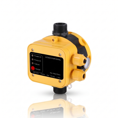 หัวออโต้ปั๊ม Automatic Pump Control 220V AC สีเหลือง