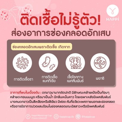อาการแบบนี้ช่องคลอดอักเสบหรือเปล่า