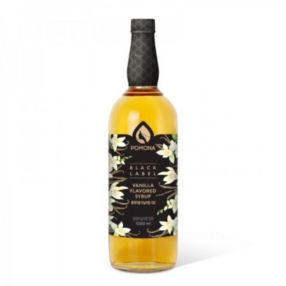 Pomona Vanilla Sugar Free Syrup โพโมนา ไซรัปวานิลลา สูตรไม่มีน้ำตาล 1000 ml.