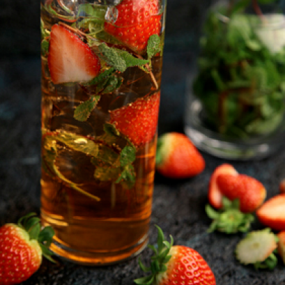 สตรอเบอรรี่ โมจิโต้ 