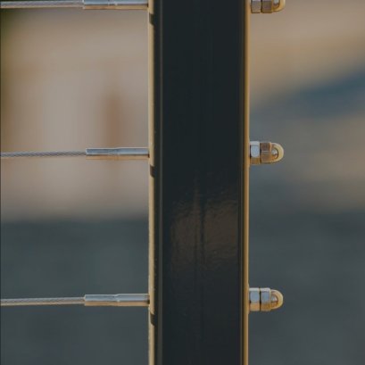 ชุดประกอบสลิงสำหรับติดตั้งราวกันตกสลิง แบบง่ายๆ ราคาประหยัด