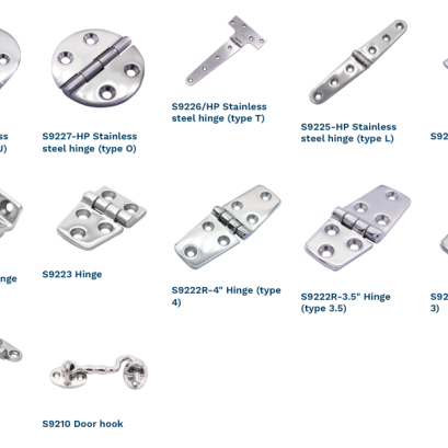 HINGES (บานพับสแตนเลส)