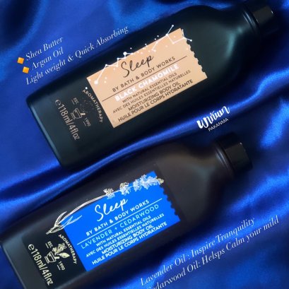 Bath and Body Work Moisturizing Body Oil Sleep Series 