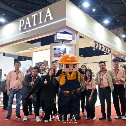 บรรยากาศบูธ PATIA by PANSIAM ที่งาน Architect Expo 2026