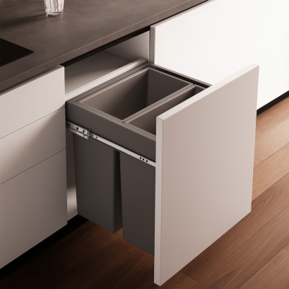 รางลิ้นชักรับใต้ vs รางลิ้นชักรับข้าง  ต่างกันอย่างไร? รางลิ้นชักแบบไหนดี วิธีเลือกรางลิ้นชัก