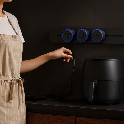 รางปลั๊กไฟบิ้วอินดียังไง ทำไมควรเลือกใช้รางปลั๊กไฟบิ้วอินอัจฉริยะ? ข้อดีรางปลั๊กไฟบิ้วอินดีในครัว