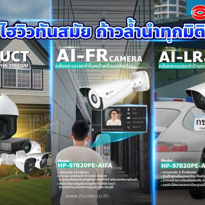 กล้องวงจรปิดทันสมัย ก้าวล้ำนำทุกมิติ Ai CCTV อัจฉริยะ เพื่อความปลอดภัยระดับองค์กร️