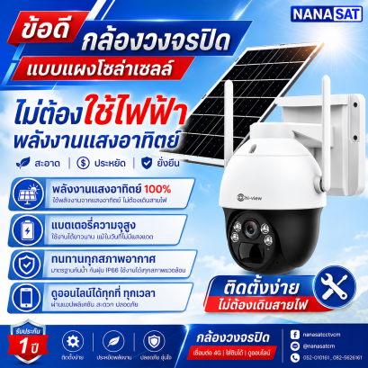 ข้อดีการใช้กล้องวงจรปิดโซล่าเซลล์ปัจจุบัน กล้องวงจรปิดเชียงใหม่