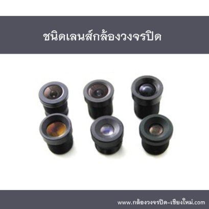 ชนิดเลนส์กล้องวงจรปิด - กล้องวงจรปิดเชียงใหม่