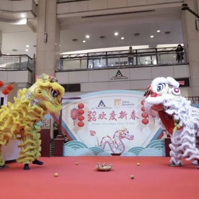 泰国亚洲大众集团(大众)有限公司携手华润泰国举办欢度新春春节活动