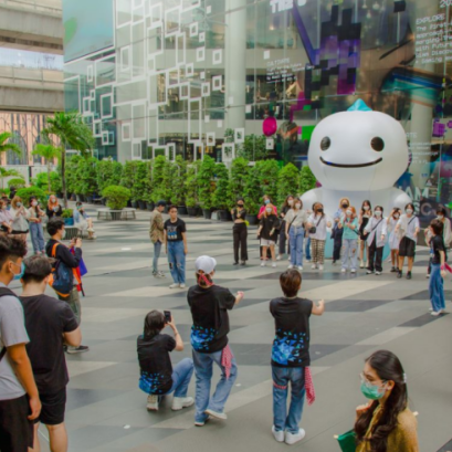 集团承接全球领先直播平台“BIGO LIVE”正式进军泰国的线下宣传活动