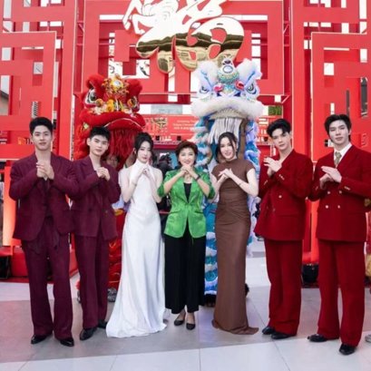 【คุณกัวรุ่ย ประธานกลุ่ม เข้าร่วมกิจกรรมเทศกาลวาเลนไทน์และตรุษจีน ณ สยามพารากอน】