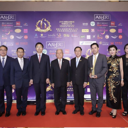 泰国第三电视台热情邀请，集团董事长郭蕊女士台录制节目，宣传中国文化