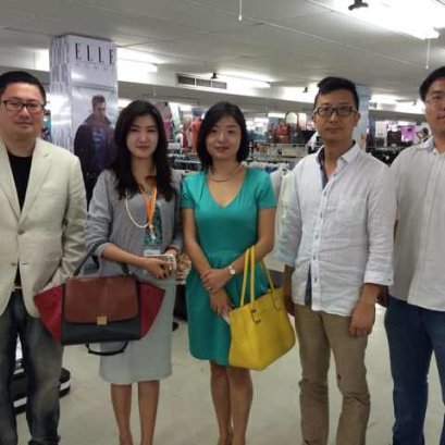 2014年4月16日 时任支付宝国际事业部亚太业务部总监Wendy Sun女土到访天猫国际东南亚