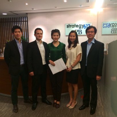 2014年7月29日 战略613公司与集团签订合约