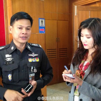 集团董事长郭蕊女士对时任曼谷警察总署副总署Adul Narongsak进行了独家采访