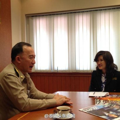 หลังจากที่รัฐบาลทหารขึ้นสู่อำนาจ ก็ได้ให้สัมภาษณ์พิเศษกับนิตยสาร @ManGu เป็นครั้งแรก