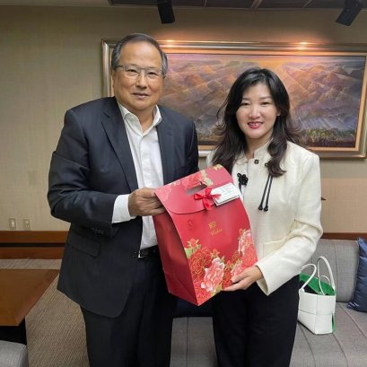 集团董事长郭蕊拜会泰国Premier Group集团的董事长维千先生