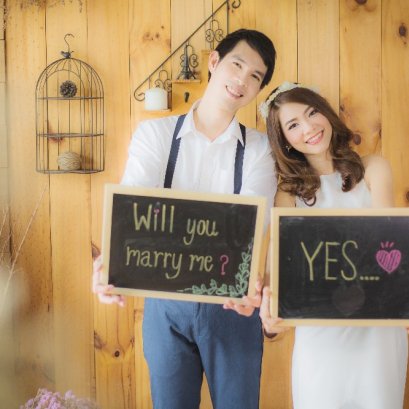 พรีเวดดิ้งในสตูดิโอ 