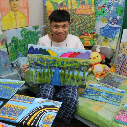  "น้องเพิร์ท ศุภกร"  เด็กพิเศษหัวใจศิลปินผู้มุ่งมั่น 