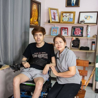 บทสัมภาษณ์สุดอบอุ่นหัวใจ  " คุณแม่ศิริกุล "