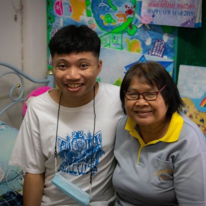 บทสัมภาษณ์สู่เส้นทางแห่งความรัก  "คุณแม่นุช"