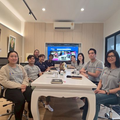 มูลนิธิอาร์ตโนแฮนด์ เปิดบ้านต้อนรับ "ทีมอาสาทีทีบี"