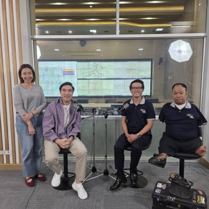 มูลนิธิอาร์ตโนแฮนด์ บันทึกเทปรายการคุยเข้าทาง Drive Talk