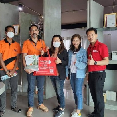 บริษัท เอสดับบลิว ดีไซน์ แอนด์ คอนสตรัคชั่น จำกัด เยี่ยมโรงงาน