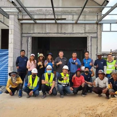  รุ่นที่ 7 (หน้างานจริง) อบรม "หลักสูตรการติดตั้งผนังนวัตกรรมสำเร็จรูป❤️JAIBOONSPEEDWALL SOLUTION และที่1เคมีภัณฑ์ก่อสร้างมากว่า 50ปี บริษัทมหาชนชั้นนำต่างไว้ใจ เพื่อการเปลี่ยนแปลงอย่างยั่งยืน