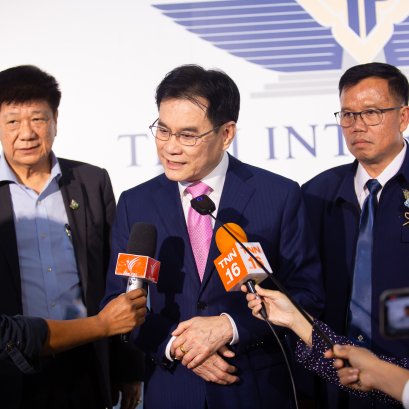 Thai Inter flying school opening by Deputy Prime Minister