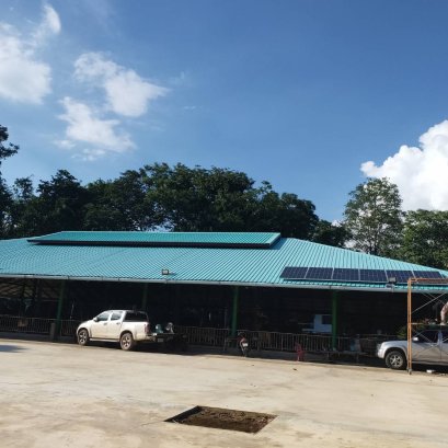 ติดตั้งระบบไฟฟ้าโซล่าเซลล์ วัดซำขามถ้ำยาว