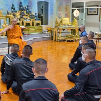 มูลนิธิพุทธภูมิธรรมได้ร่วมพลังบุญและประสานงาน ขอรับการสนับสนุนกำลังทหาร จำนวน 10 นาย