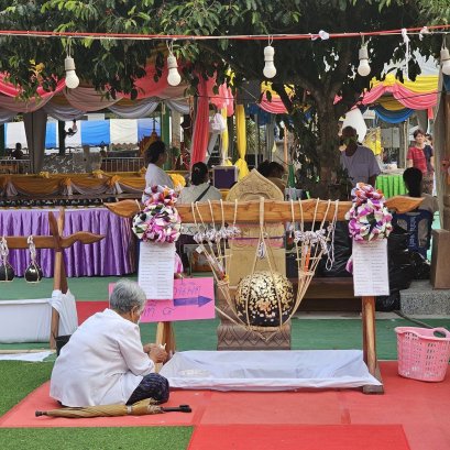 บุญของท่านสำเร็จแล้ว มูลนิธิพุทธภูมิธรรม เป็นตัวแทนทุกท่าน เดินทางร่วมเป็นเจ้าภาพทอดผ้าป่าสามัคคีงานผูกผ้าพัทธสีมาปิดทองฝังลูกนิมิตและฉลองอุโบสถ 