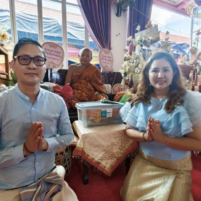 มหากฐิน68 วัดที่18 วัดพระพุทธบาทห้วยต้ม จ.ลำพูน