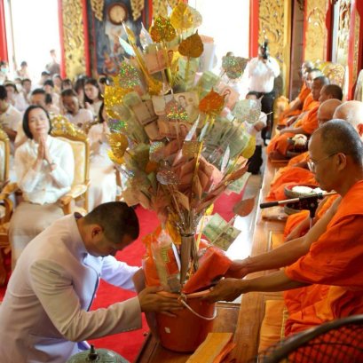มหาบุญถวายแผ่นดินสยามทอดผ้าป่ารวมพลังศรัทธา5มหากุศล  ณ วัดชมภูเวก จังหวัดนนทบุรี สำเร็จลุล่วงบริบูรณ์ 
