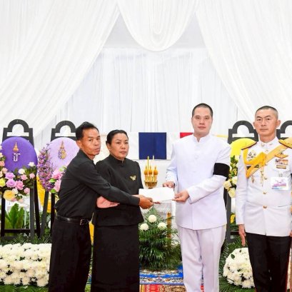พุทธภูมิธรรม เพื่อแผ่นดิน  ส่งพลังช่วยครอบครัวผู้สูญเสีย 