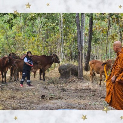 มูลนิธิพุทธภูมิธรรมเป็นตัวแทนถวายปัจจัย 340,000บาท 