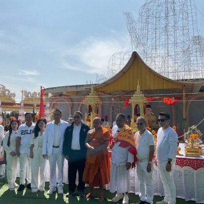 บรรยากาศงานบุญ ณ ศาลเจ้าพ่อนาคราช (วันที่ 8 ธันวาคม 2568)