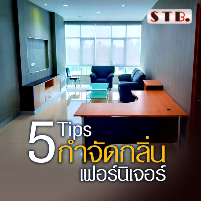 5 Tips กำจัดกลิ่นเฟอร์นิเจอร์