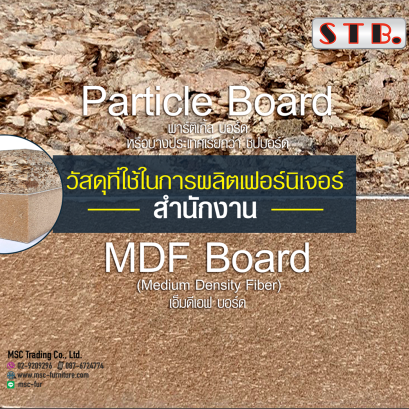 วัสดุที่ใช้ในการผลิตเฟอร์นิเจอร์สำนักงาน