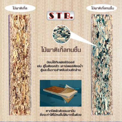 ไม้พาติเกิ้ลทนความชื้น