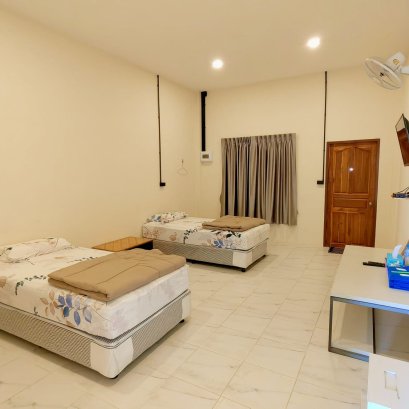ห้องเตียงคู่ 600บาทต่อคืน